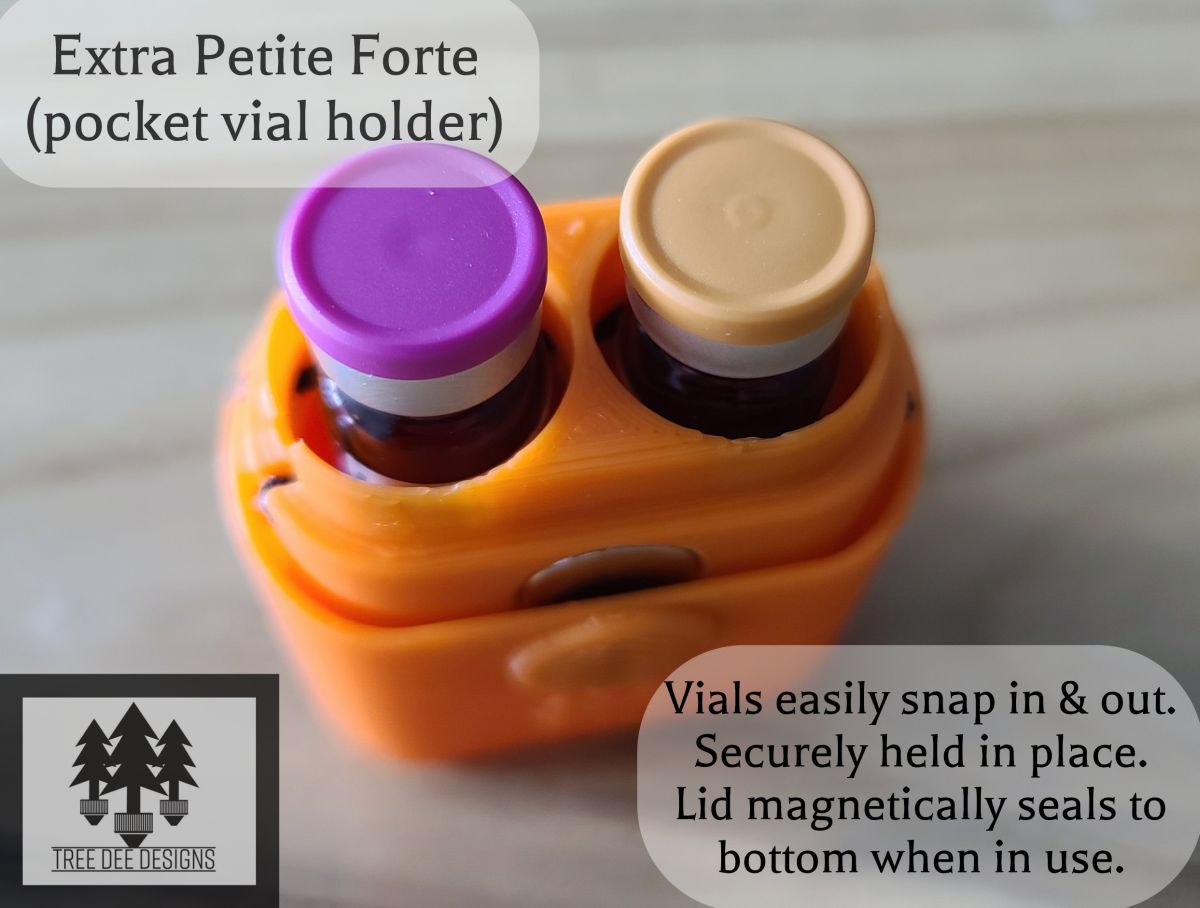 Extra Petite Forte (Personal Vial Case)