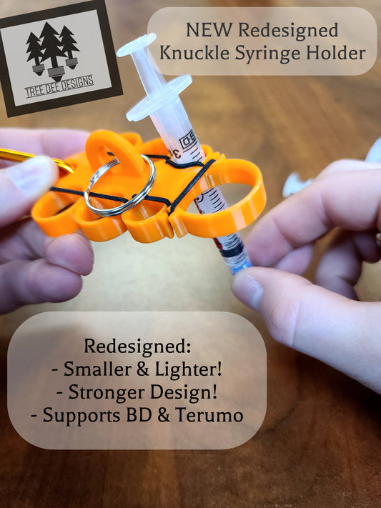 Knuckle Syringe Holder