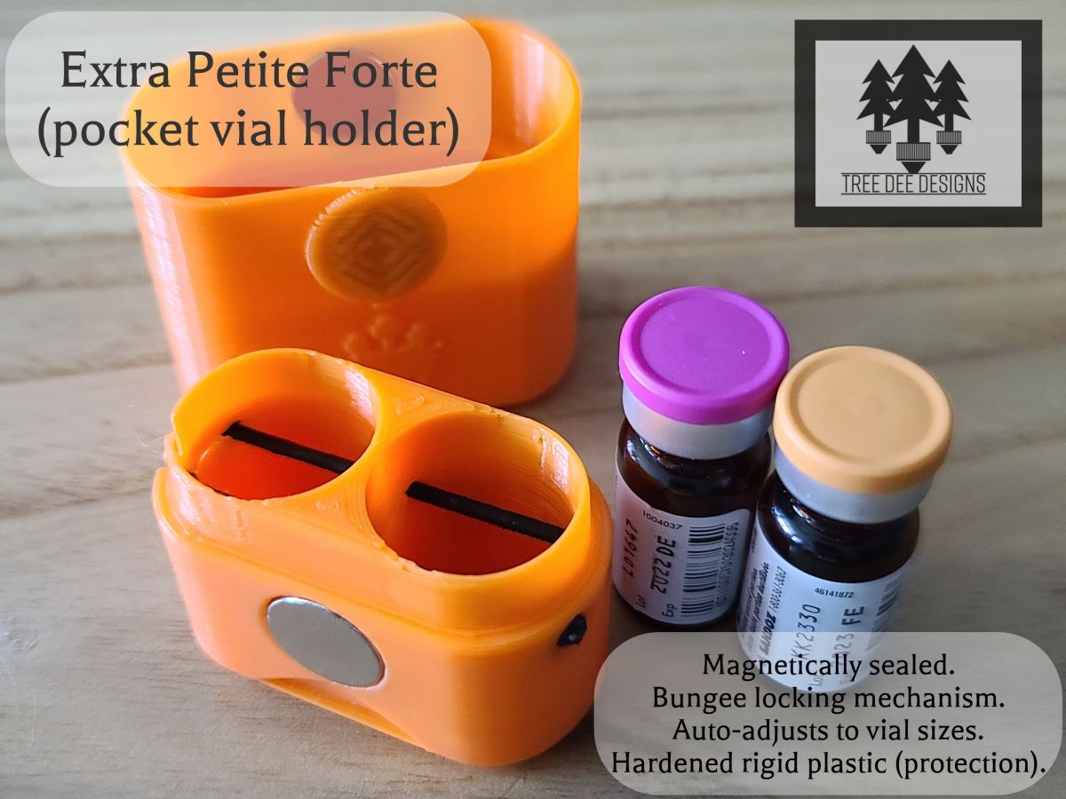 Extra Petite Forte (Personal Vial Case) – Tree Dee Designs