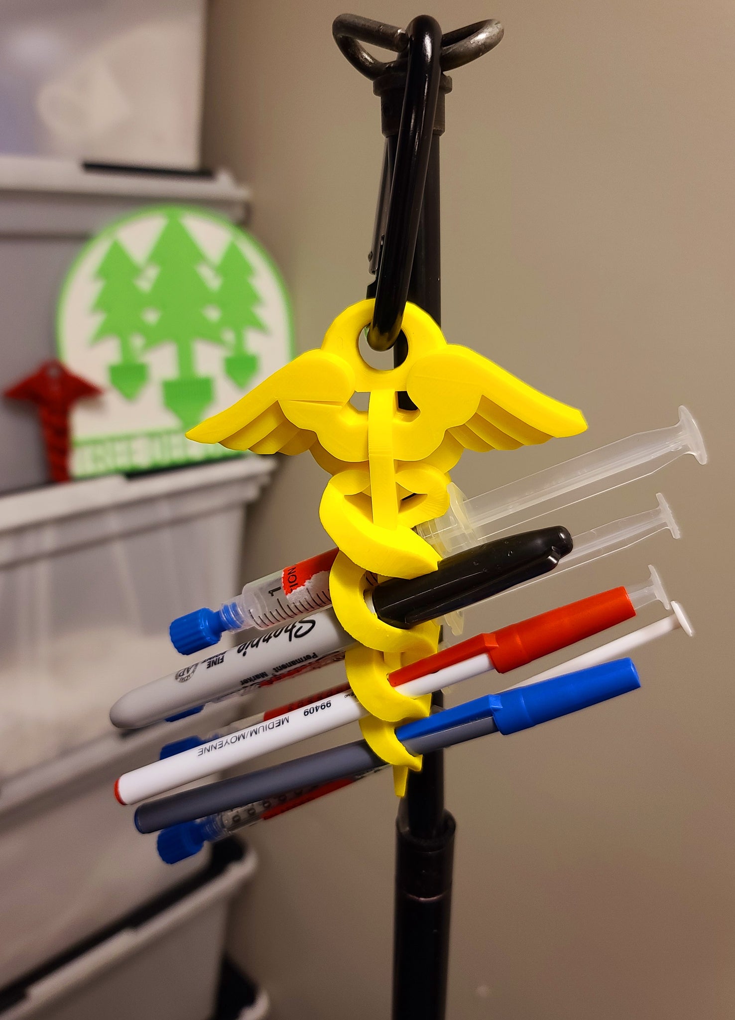 Caduceus Holder – Tree Dee Designs